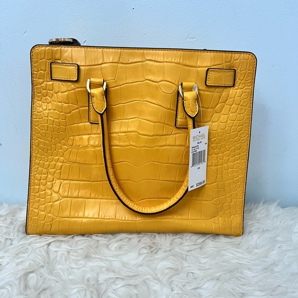 MICHAEL MICHAEL KORS
DILLON
30H4GAIT3E	SUN	
LG NS TOTE LEATHER - Picture 6 of 11